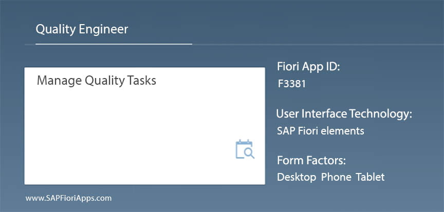 You are currently viewing F3381 – Manage Quality Tasks
