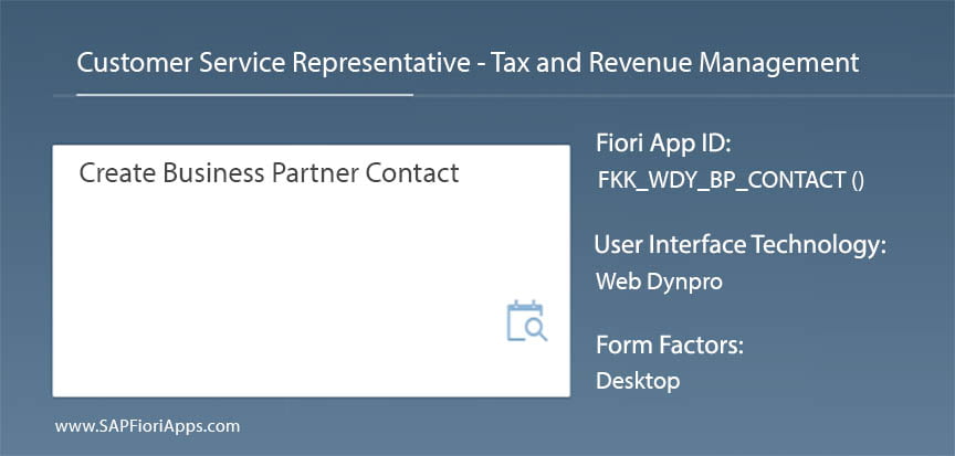 FKK_WDY_BP_CONTACT () – Create Business Partner Contact
